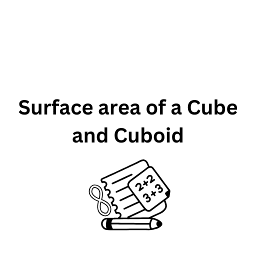 Surface area of a Cube and Cuboid 